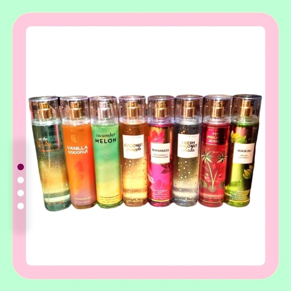 BODY FRAGRANCE SPRAYS BY BATH AND BODY WORKS 6 FOR $50 - Picture 3 of 4